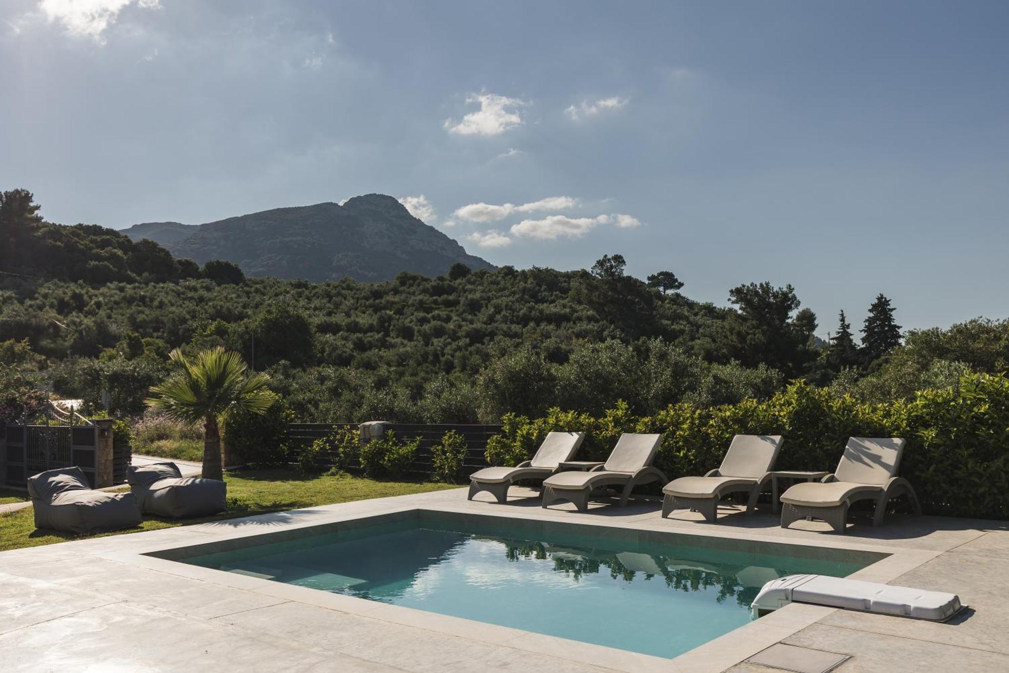 Binios Villa - Private Pool, Walking Distance From The Beach Vasilikí Extérieur photo